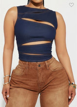 Load image into Gallery viewer, Denim Top