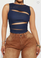 Denim Top