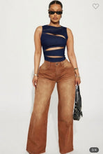 Load image into Gallery viewer, Denim Top